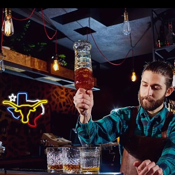 TEXAS LONGHORN NEON LED SIGN - Picture 4 of 4